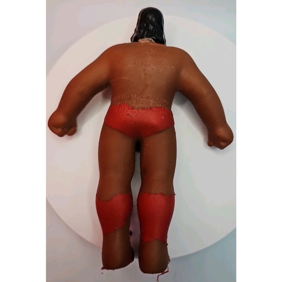 Set Of 2 Ja-Ru Jaru Stretchy Wrestler Sand Filled Wrestling Toy Figure WWE WWF - Picture 4 of 9
